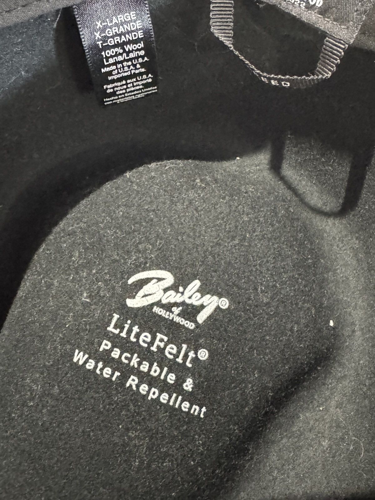 Bailey Hats × Japanese Brand BAILEY of Hollywood Fedora ( XL). Size ONE SIZE - 10 Thumbnail