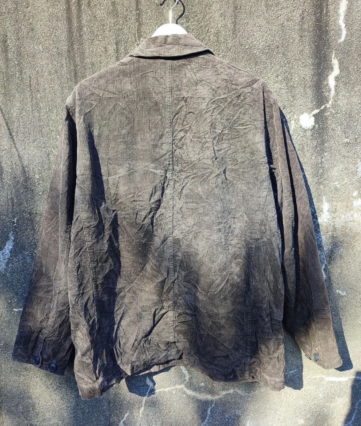 Chaps Ralph Lauren × Ralph Lauren × Vintage Vintage Chaps Ralph Lauren Brown Crinkle Chore Jacket Size US L / EU 52-54 / 3 - 5 Thumbnail