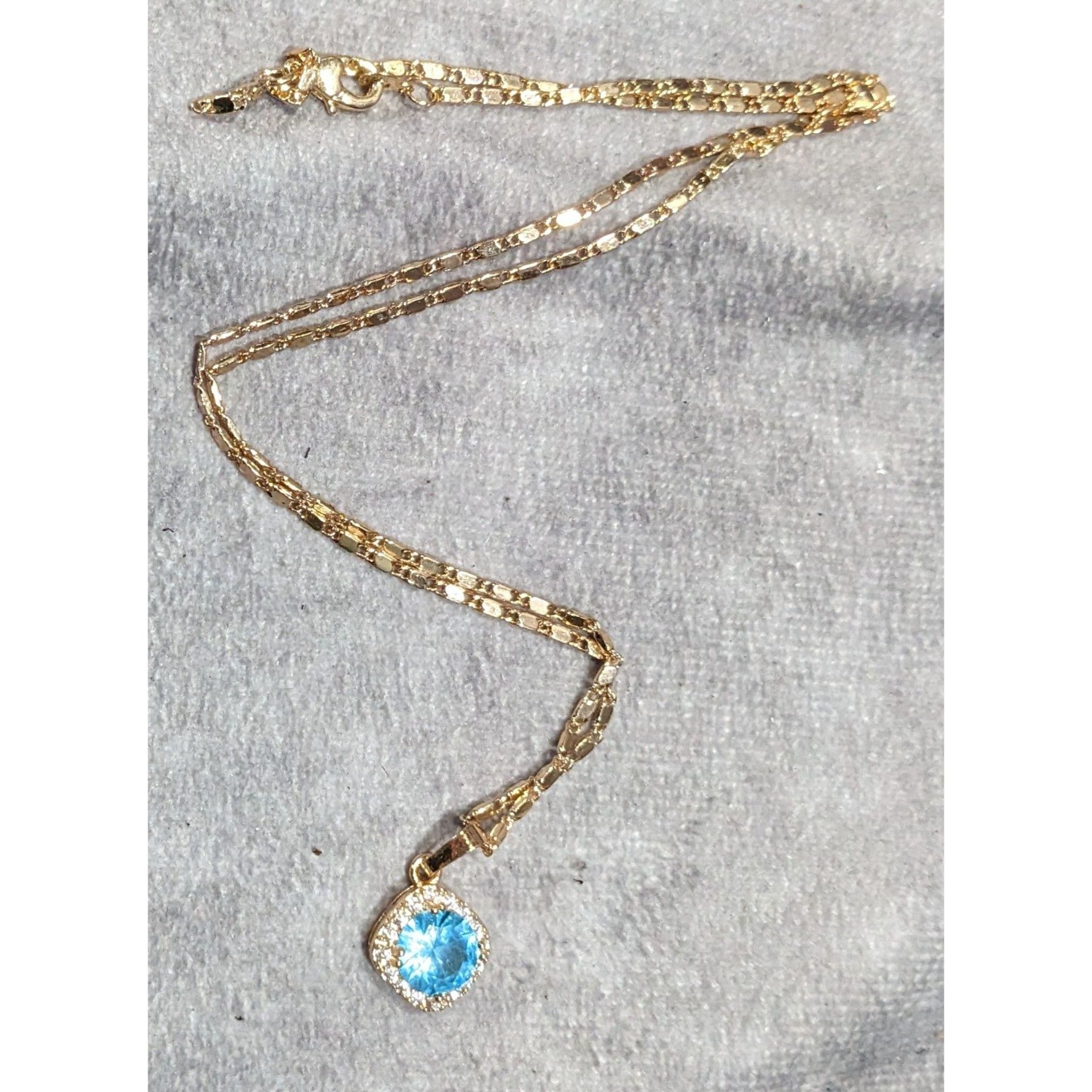 Other Whimsical Fantasy Simulated Topaz And Cubic Zirconia Pendant Size ONE SIZE - 6 Thumbnail