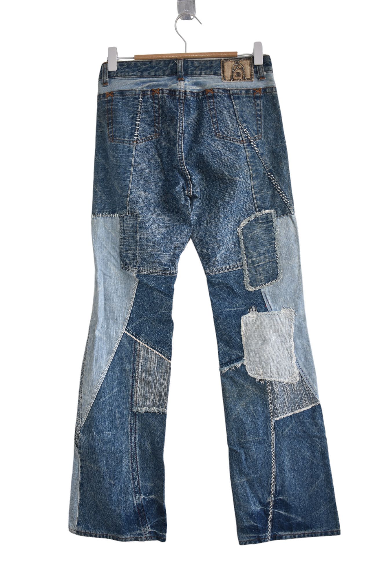 Hysteric Glamour × Japanese Brand WIDE LEG 🔥 Hagi Denim Inspired by Hysteric Glamour W27 Size 27" / US 4 / IT 40 - 4 Thumbnail