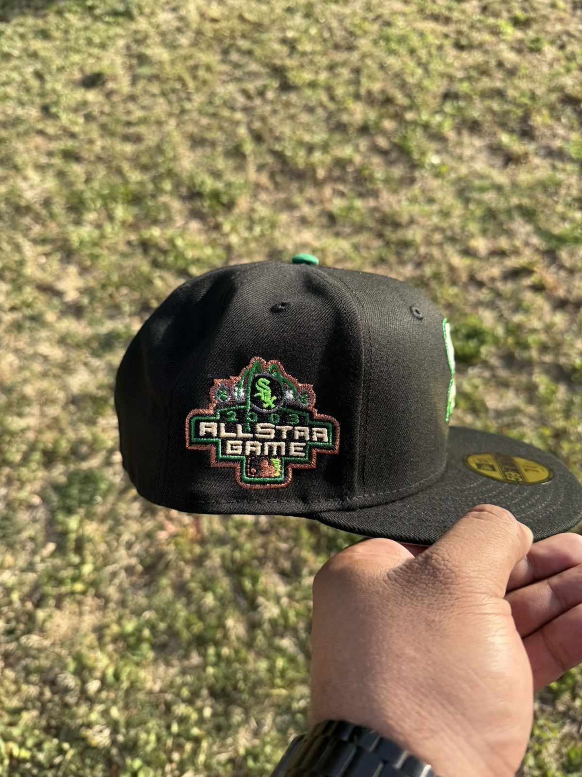 New Era New Era 59Fifty Chicago WhiteSox🏔️“SHEGO” 🏔️ Nohonati 7 5/8 Size ONE SIZE - 2 Thumbnail