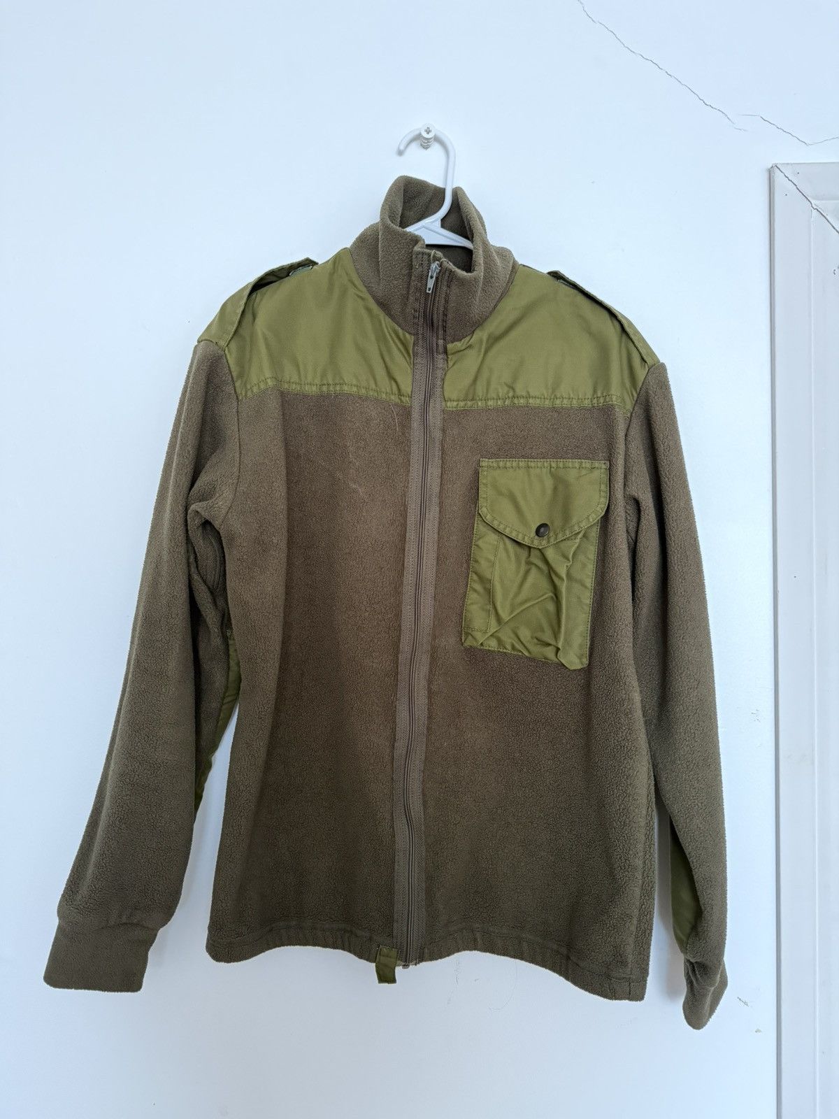 Vintage Military Fleece Zip Up Size US M / EU 48-50 / 2 - 1 Thumbnail