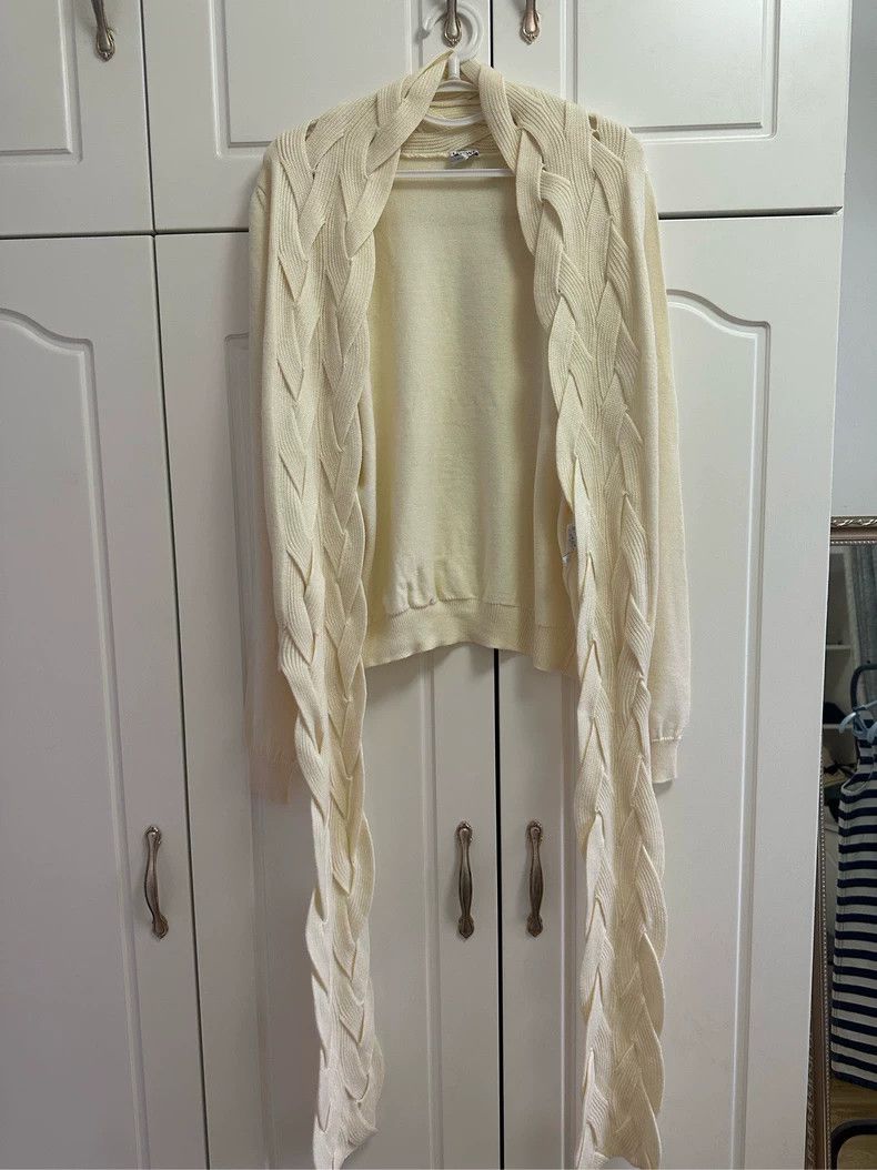 Loewe Loewe Wool cardigan with wooden ear Size M / US 6-8 / IT 42-44 - 1 Thumbnail