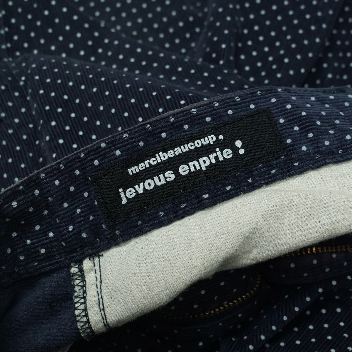 Issey Miyake *NoTariff Mercibeaucoup Drop Pocket Dot Pants Size 28" / US 6 / IT 42 - 2 Thumbnail