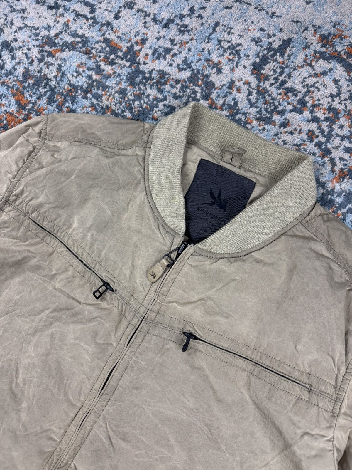 Vintage Vintage Spiewak New York nylon bomber light jacket Size US L / EU 52-54 / 3 - 7 Thumbnail