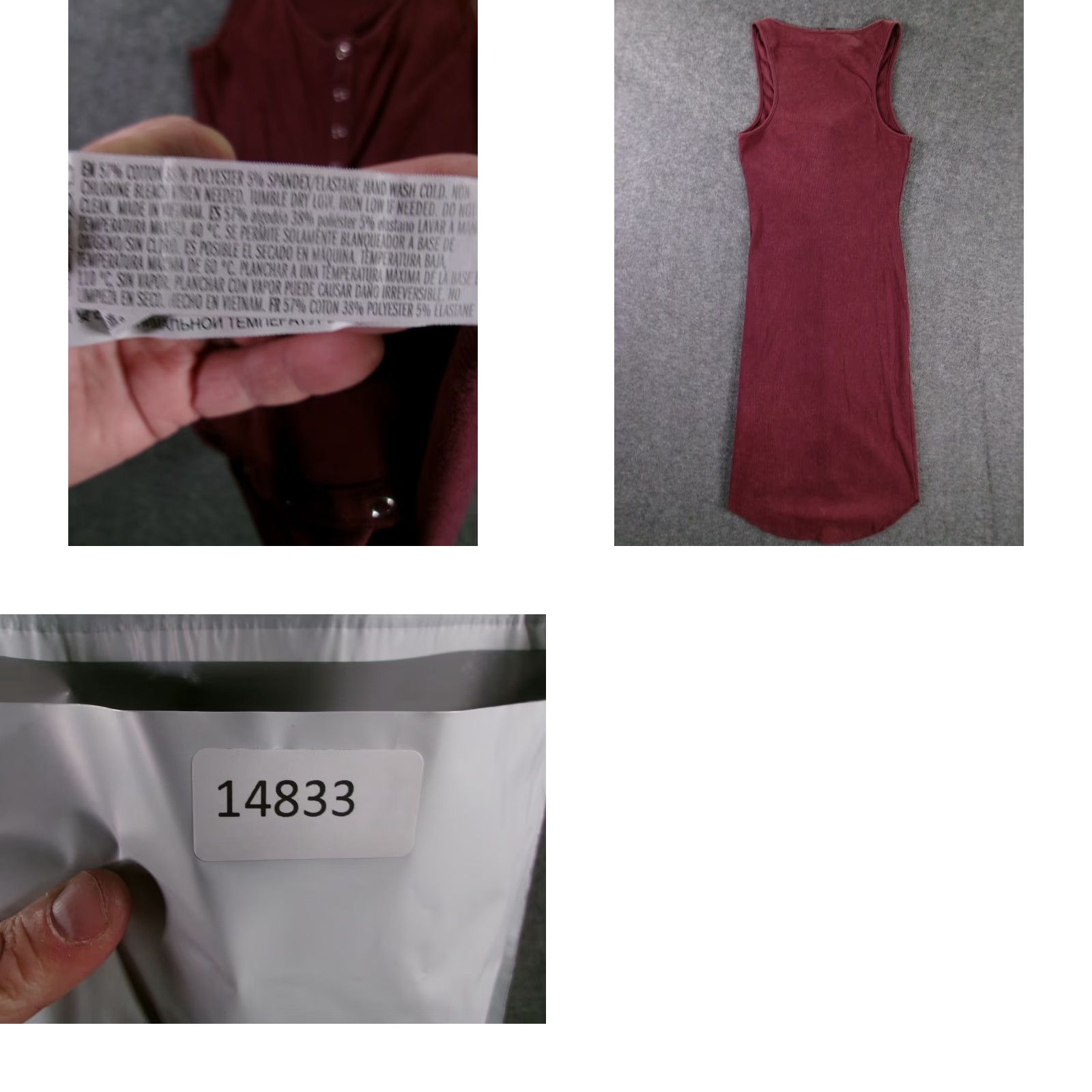 Forever 21 Forever 21 Dress Women S Burgundy Tank Midi Ribbed Button Front  Stretch Bodycon | Grailed
