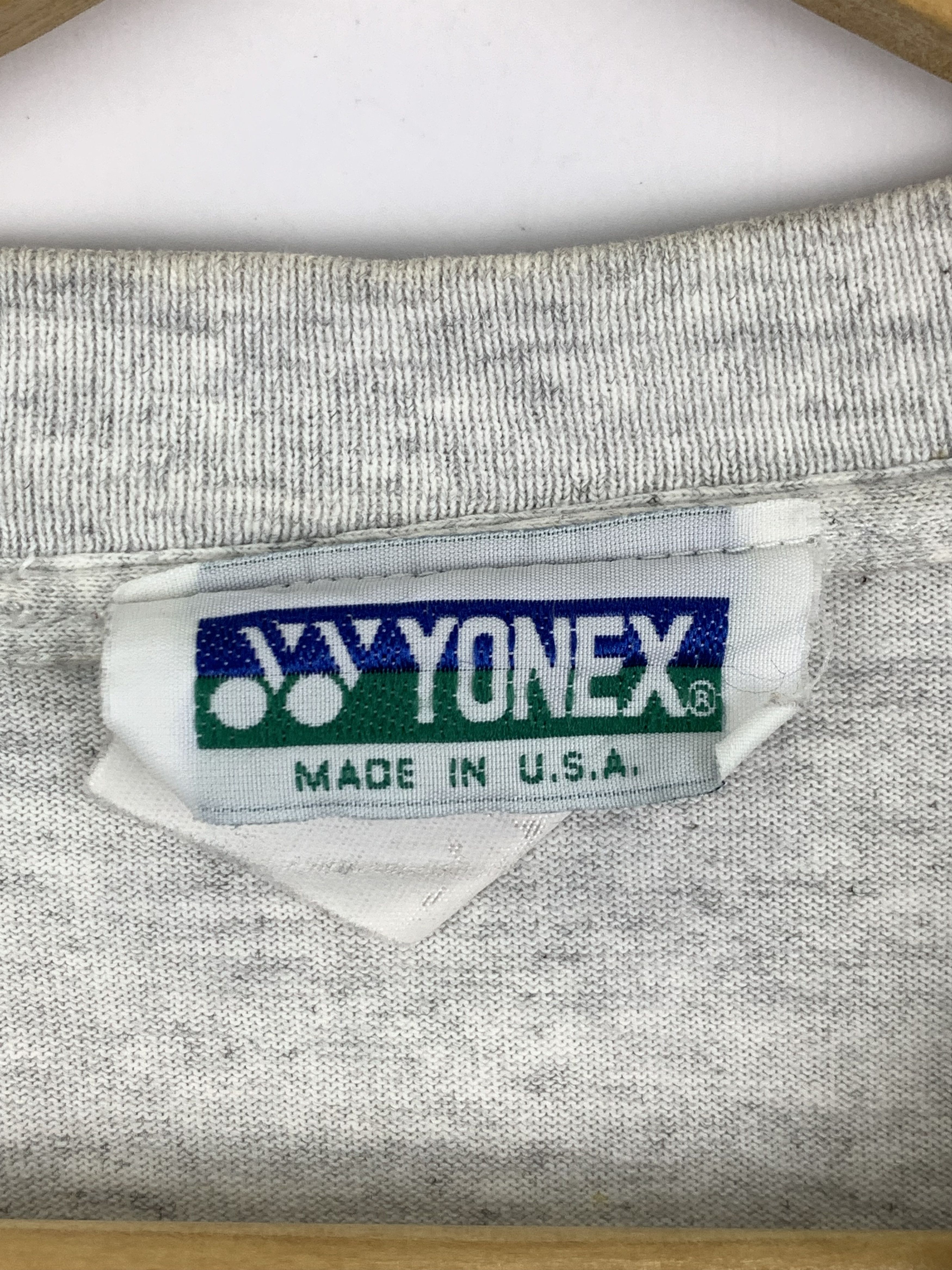 Japanese Brand Vintage 90s Yonex Made In Usa Tee TA0103 Size US L / EU 52-54 / 3 - 5 Thumbnail