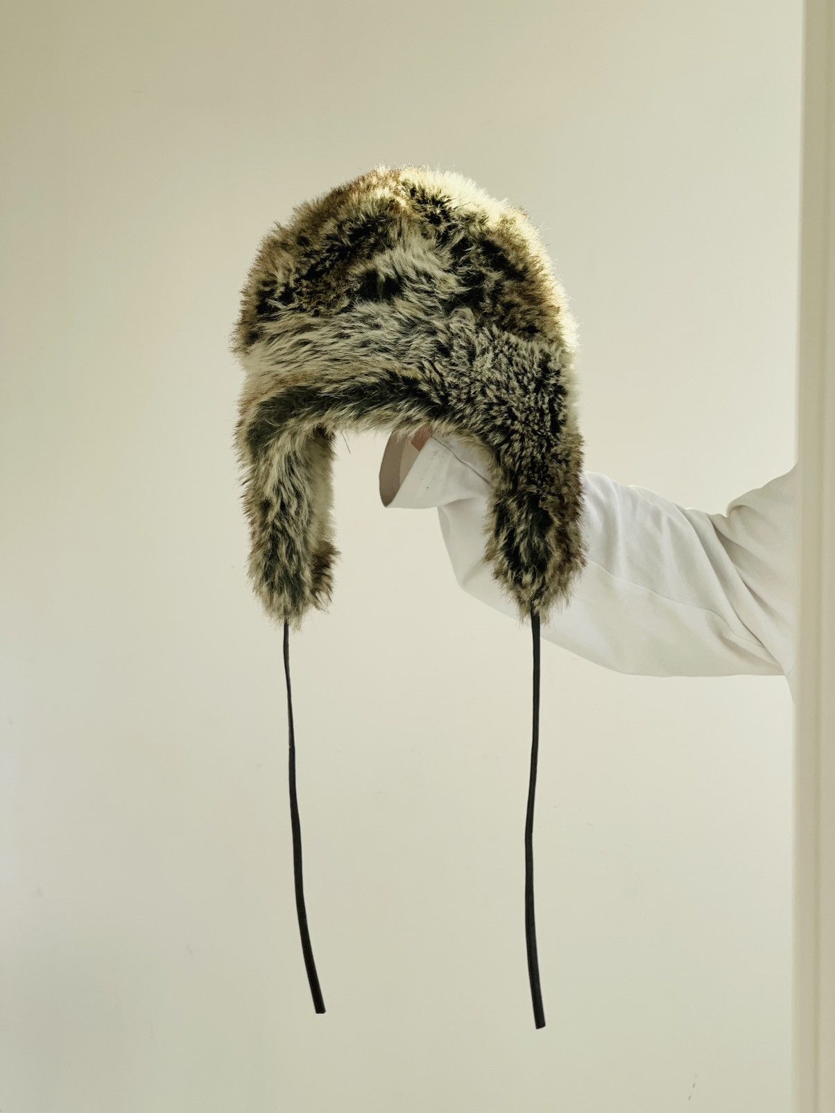 Hysteric Glamour × Japanese Brand Vintage fuzzy mohair japanese ushanka hat avant garde Size ONE SIZE - 9 Thumbnail
