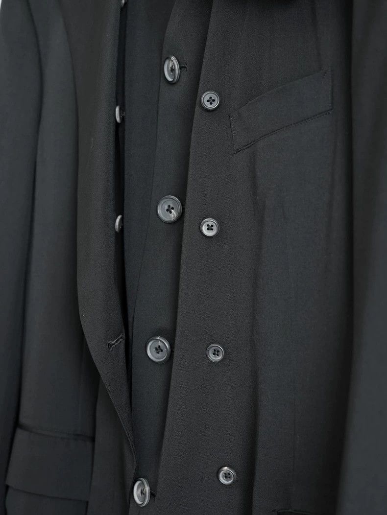 Yohji Yamamoto Yohji Yamamoto 11 AW Double Raven Plain Edition coat 2503-N Size US S / EU 44-46 / 1 - 8 Thumbnail