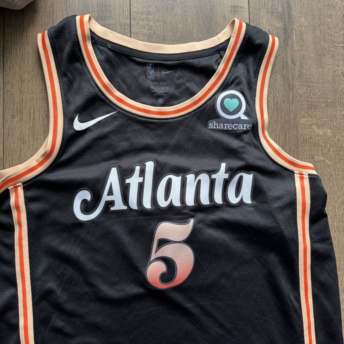 Nike Dejounte Murray City Edition NBA Jersey Nike Atlanta Hawks Size US L / EU 52-54 / 3 - 5 Thumbnail
