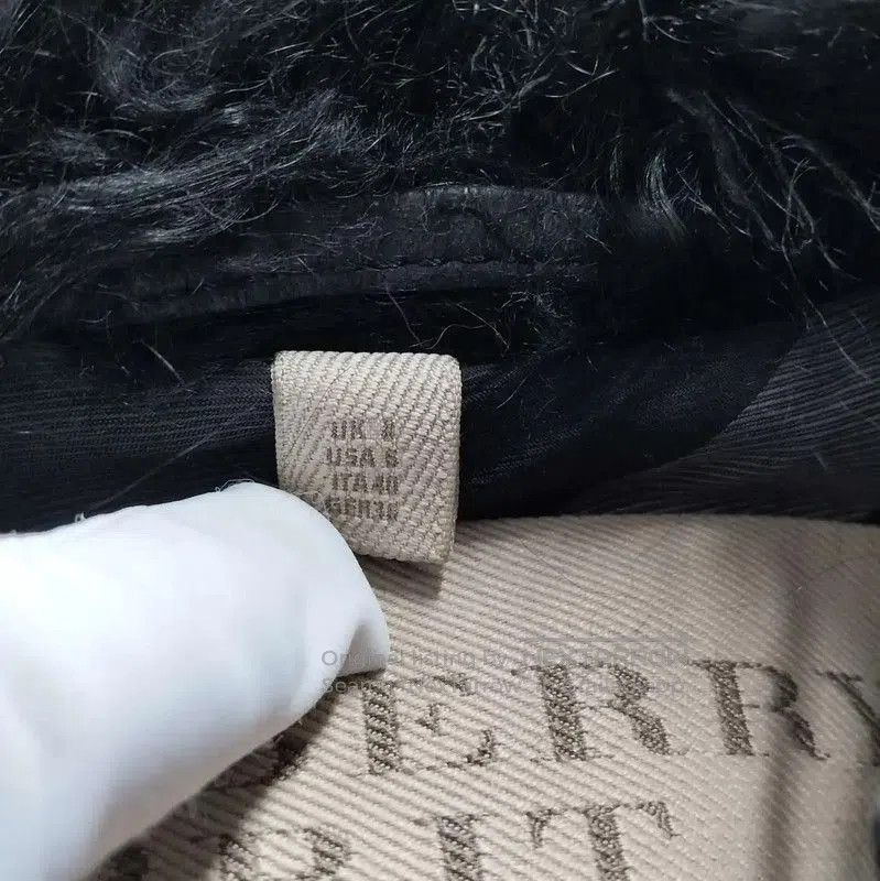 Burberry Burberry Women's Black Wool Winter Coat. Size L / US 10 / IT 46 - 4 Thumbnail