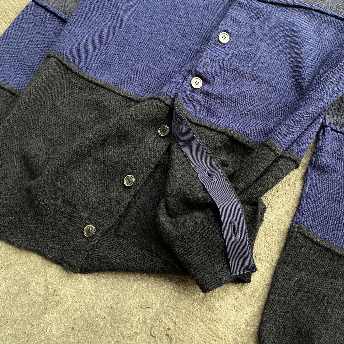 Comme des Garcons Tricot Comme de Garcons Tri Color Knitted Sweater Size M / US 6-8 / IT 42-44 - 6 Thumbnail