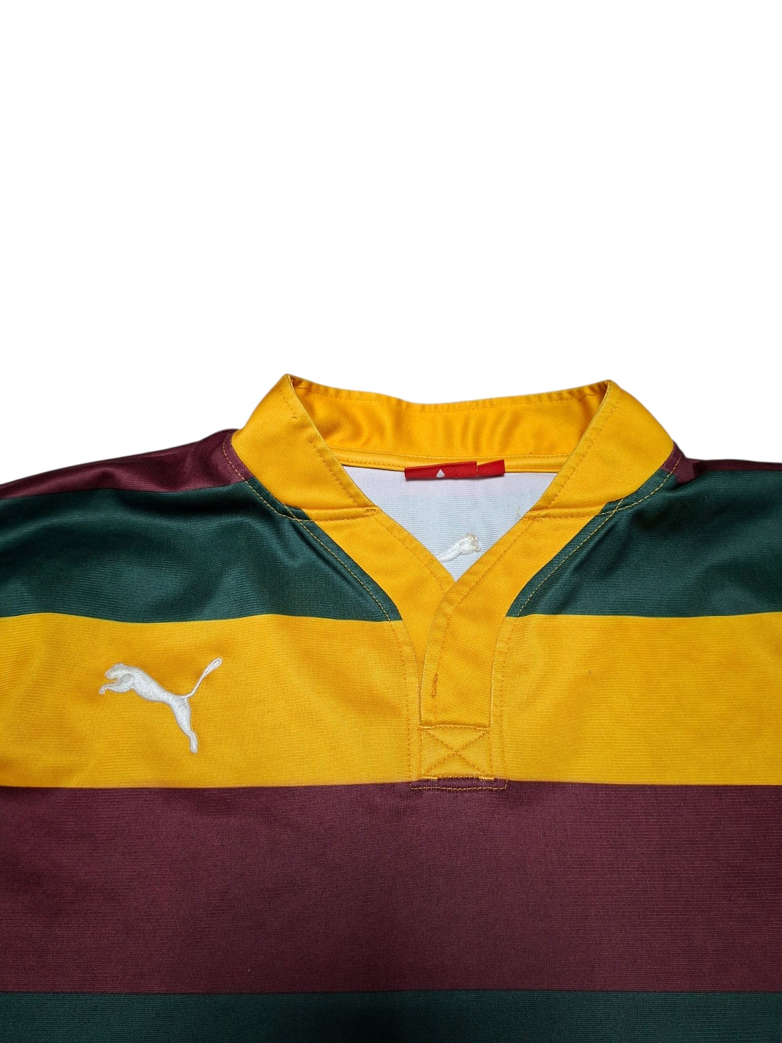 Puma PUMA VINTAGE STRIPED SOCCER RUGBY JERSEY TEE Size US XL / EU 56 / 4 - 2 Thumbnail