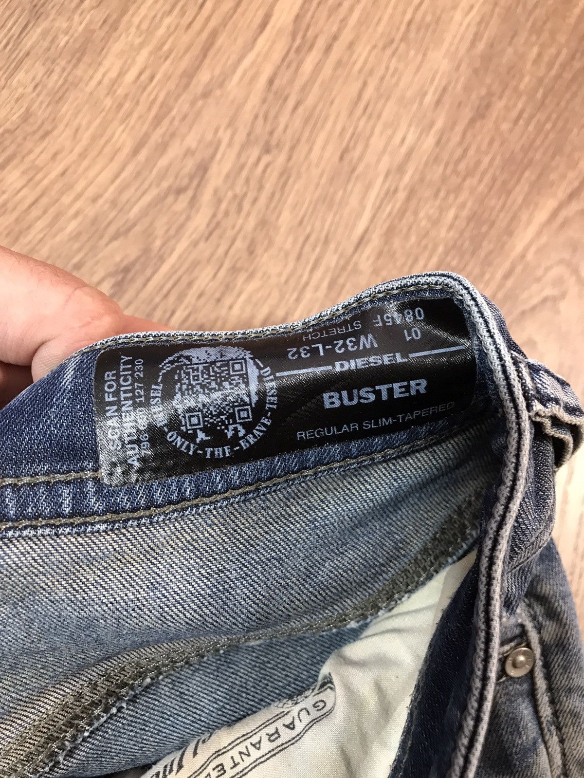 Diesel × Vintage Vintage Diesel Distressed denim pants Jeans Suze 32 Size US 32 / EU 48 - 7 Thumbnail