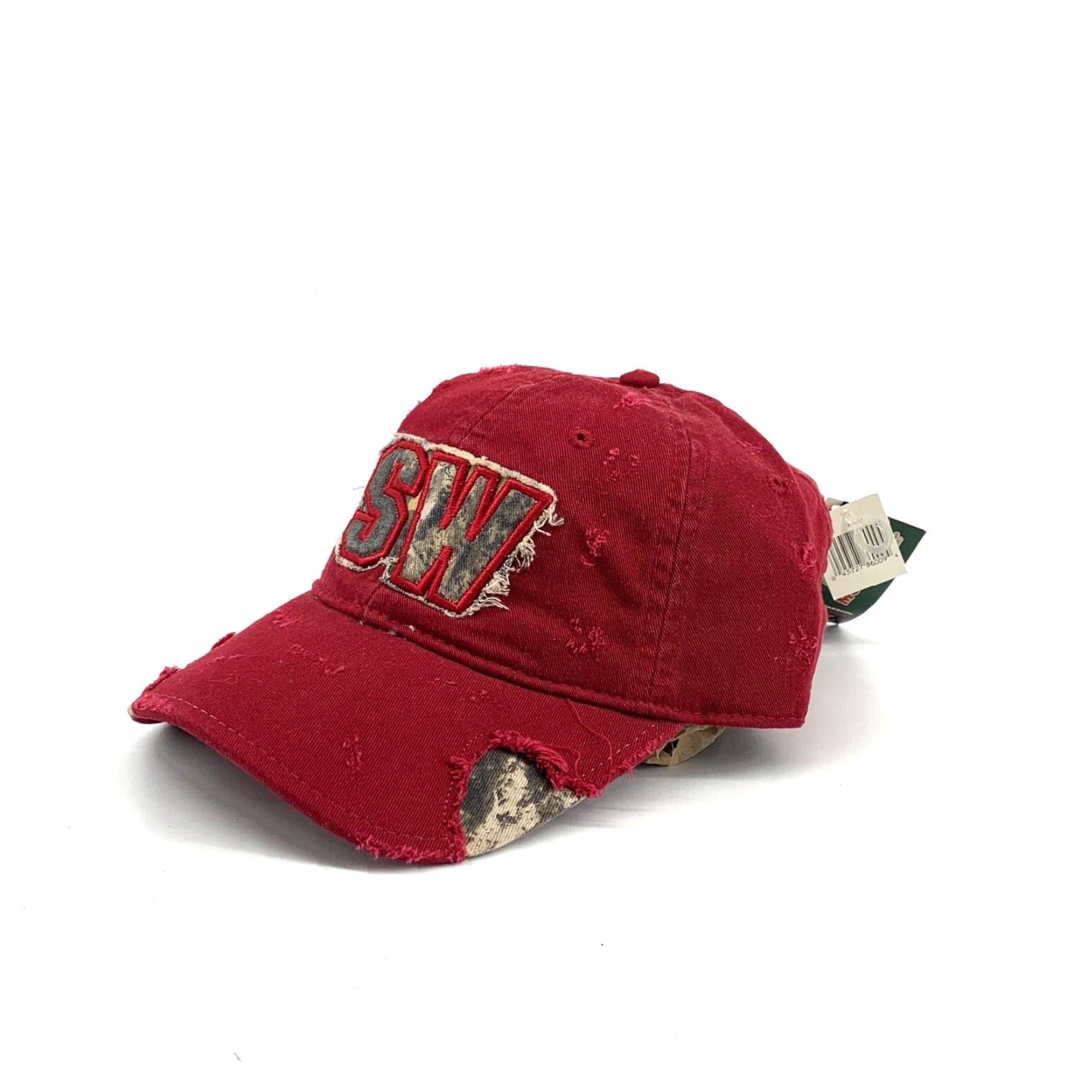 Vintage Sportsman's Warehouse Baseball Hat Men's Red Mossy Oak Adjustable One Size NWT Size ONE SIZE - 2 Thumbnail