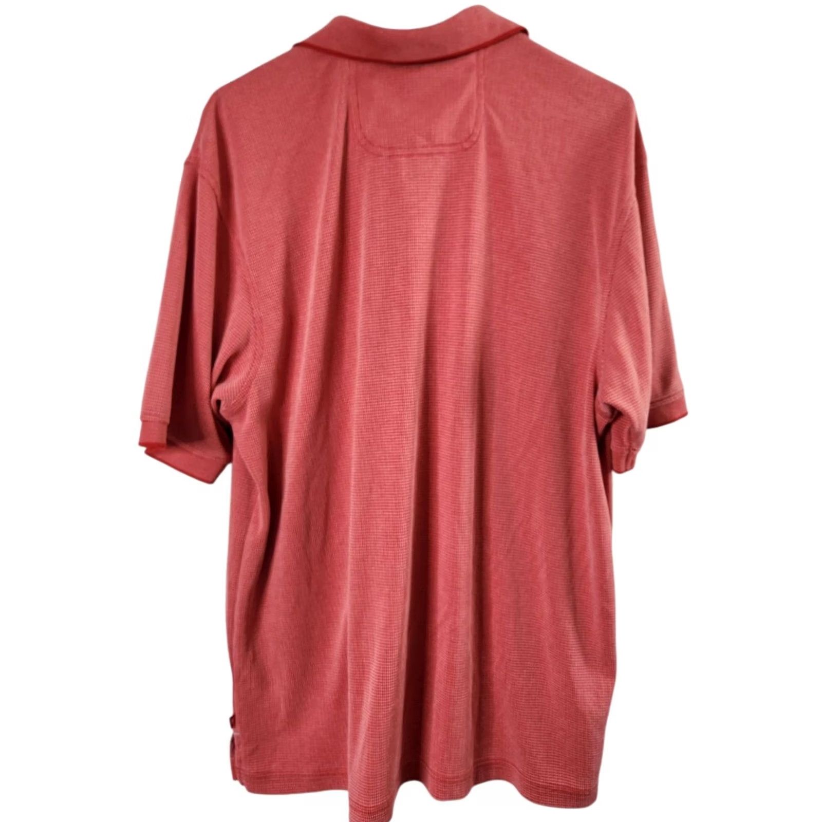 Tommy Bahama Tommy Bahama Mens L Polo Shirt Red Embroidered Logo Short Sleeve Size US L / EU 52-54 / 3 - 2 Thumbnail