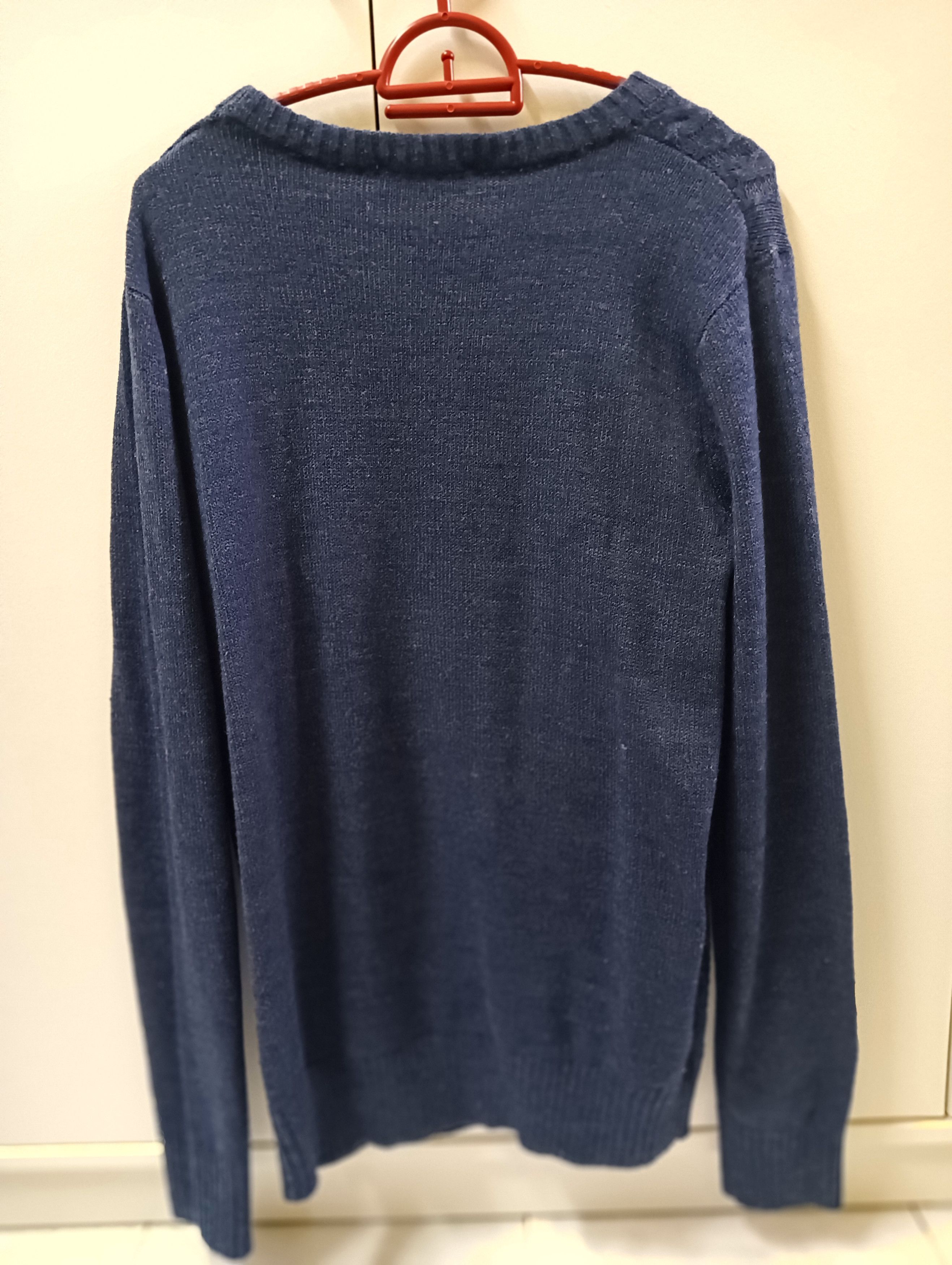 The Unbranded Brand VINTAGE NAVY CABLE KNIT SWEATER- PDI Size US S / EU 44-46 / 1 - 2 Thumbnail