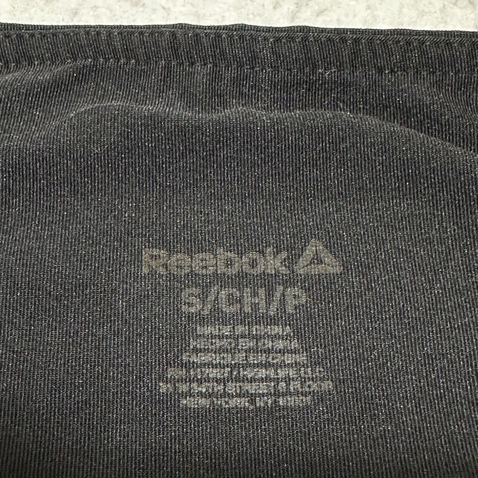 Reebok Reebok Small Black Purple Leggings Athletic Yoga Pants Size 28" / US 6 / IT 42 - 4 Thumbnail