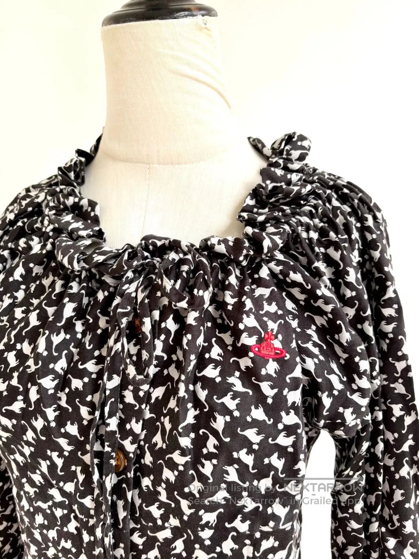 Vivienne Westwood vivienne westwood cat print saturn shirt. Size M / US 6-8 / IT 42-44 - 3 Thumbnail