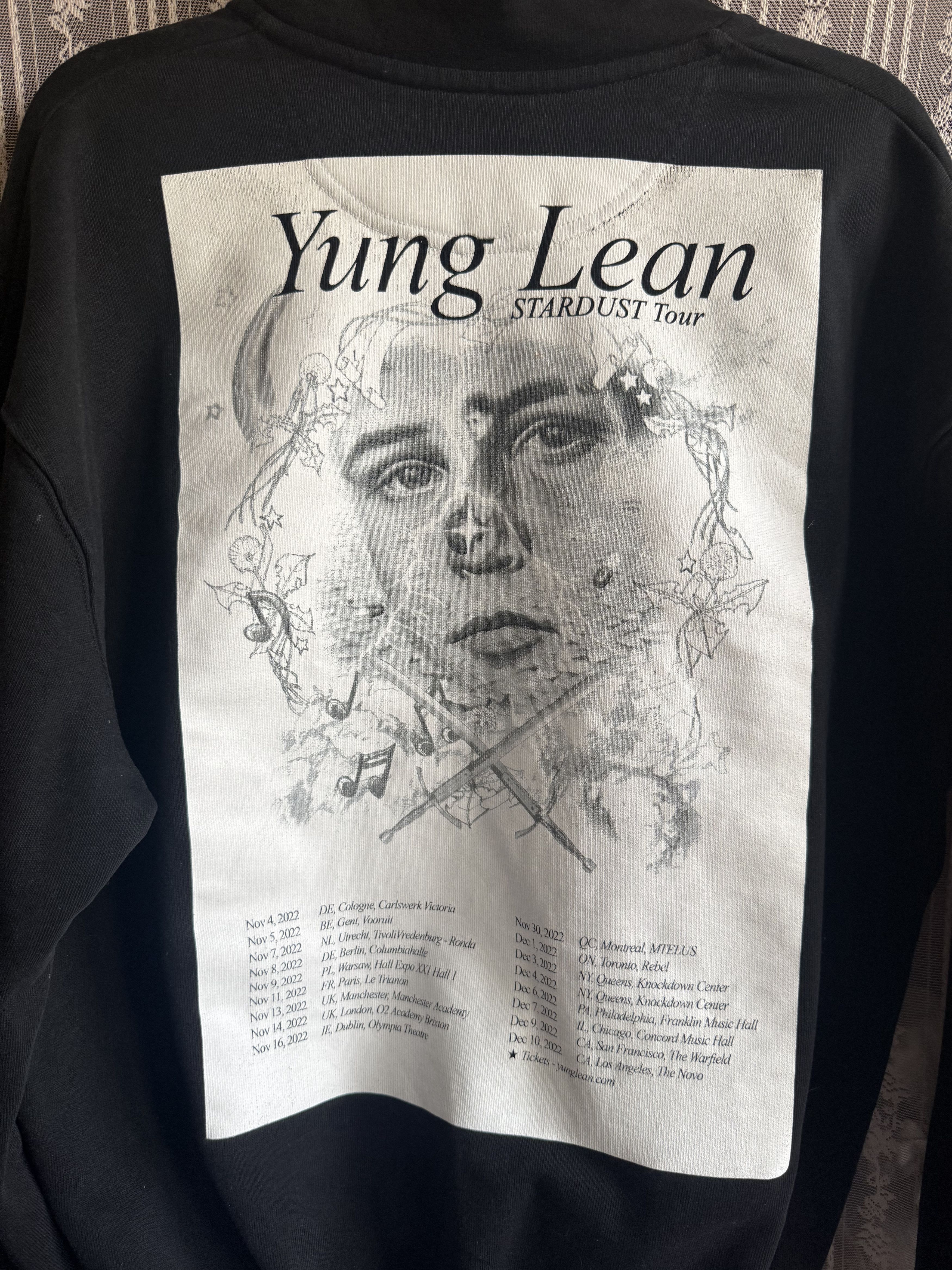 Yung Lean Yung Lean x Drain Gang Stardust tour Size US XS / EU 42 / 0 - 3 Thumbnail