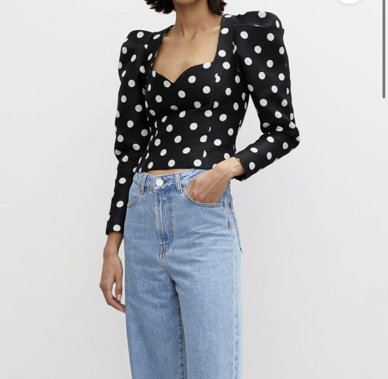 Rohe ROHE Polka Dot Top Size L / US 10 / IT 46 - 7 Thumbnail