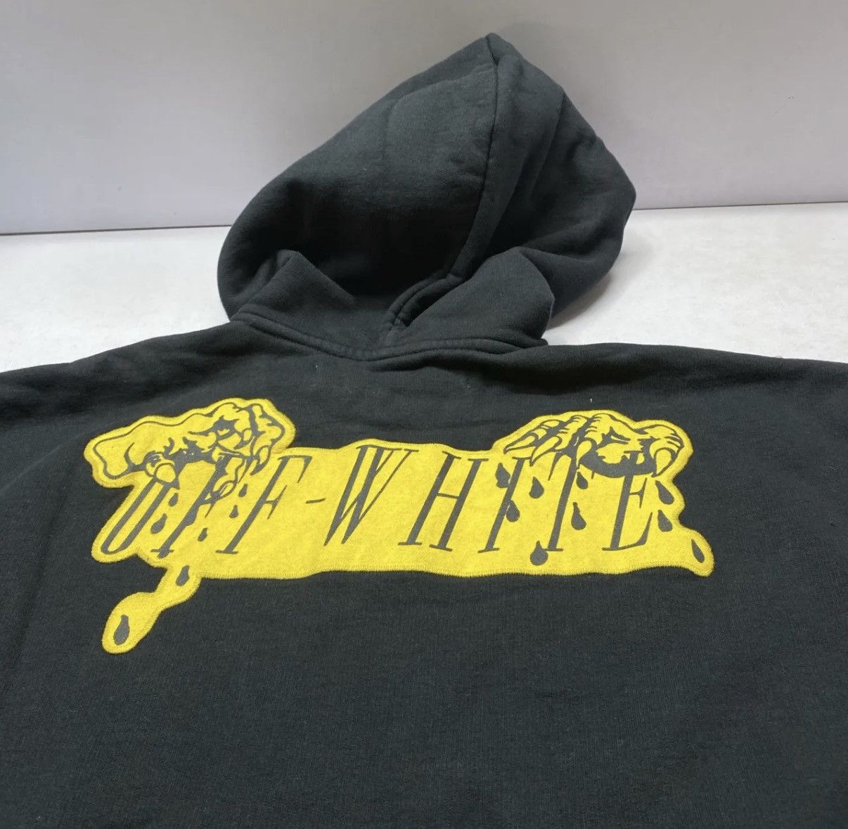 Off-White Off-White c/o Virgil Abloh Horror Chain Hoodie Size US XS / EU 42 / 0 - 8 Thumbnail