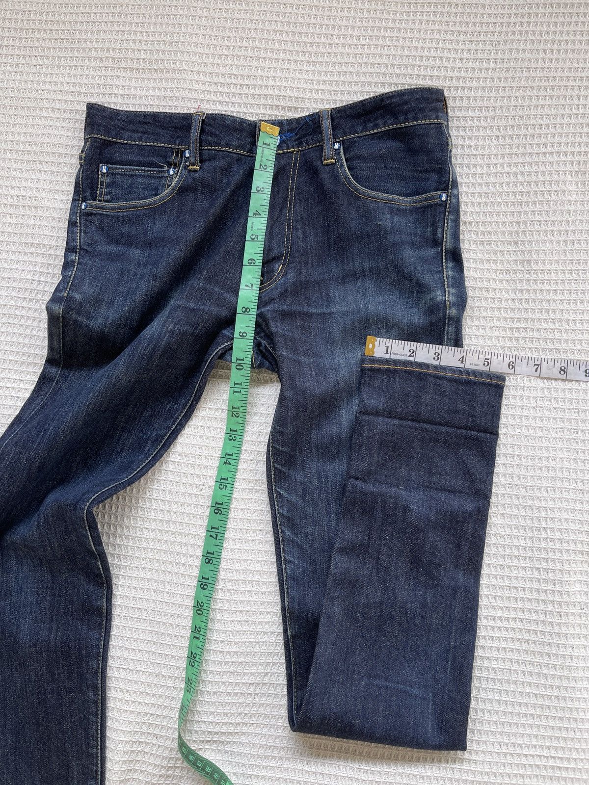 Japanese Brand Rare🔥Japan Brand CUNE Rabbit Logo Skinny Jeans Size US 31 - 13 Thumbnail