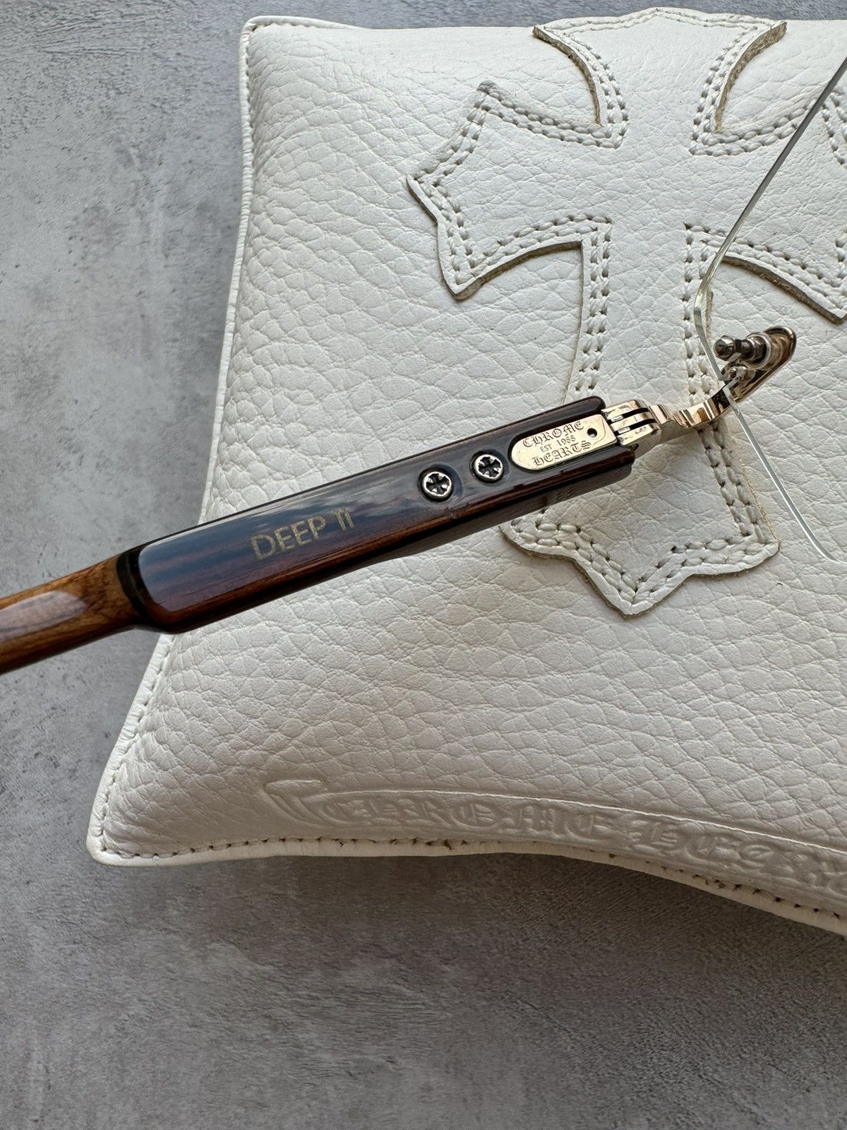 Chrome Hearts Chrome Hearts DEEP II Glasses Size ONE SIZE - 13 Thumbnail