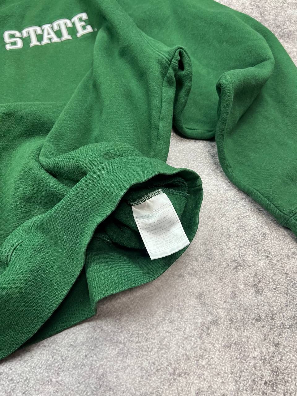 Nike Vintage Nike Michigan State Hoodie Center Swoosh Size US L / EU 52-54 / 3 - 12 Thumbnail