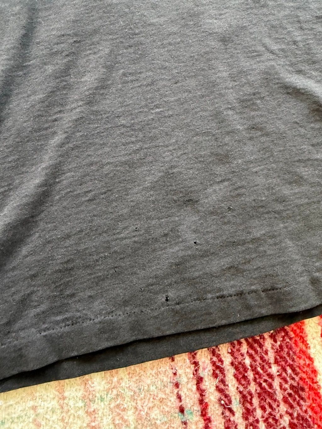 Hanes Men's Hanes Black Wolf Creek Short Sleeve Tee M Size US M / EU 48-50 / 2 - 4 Thumbnail