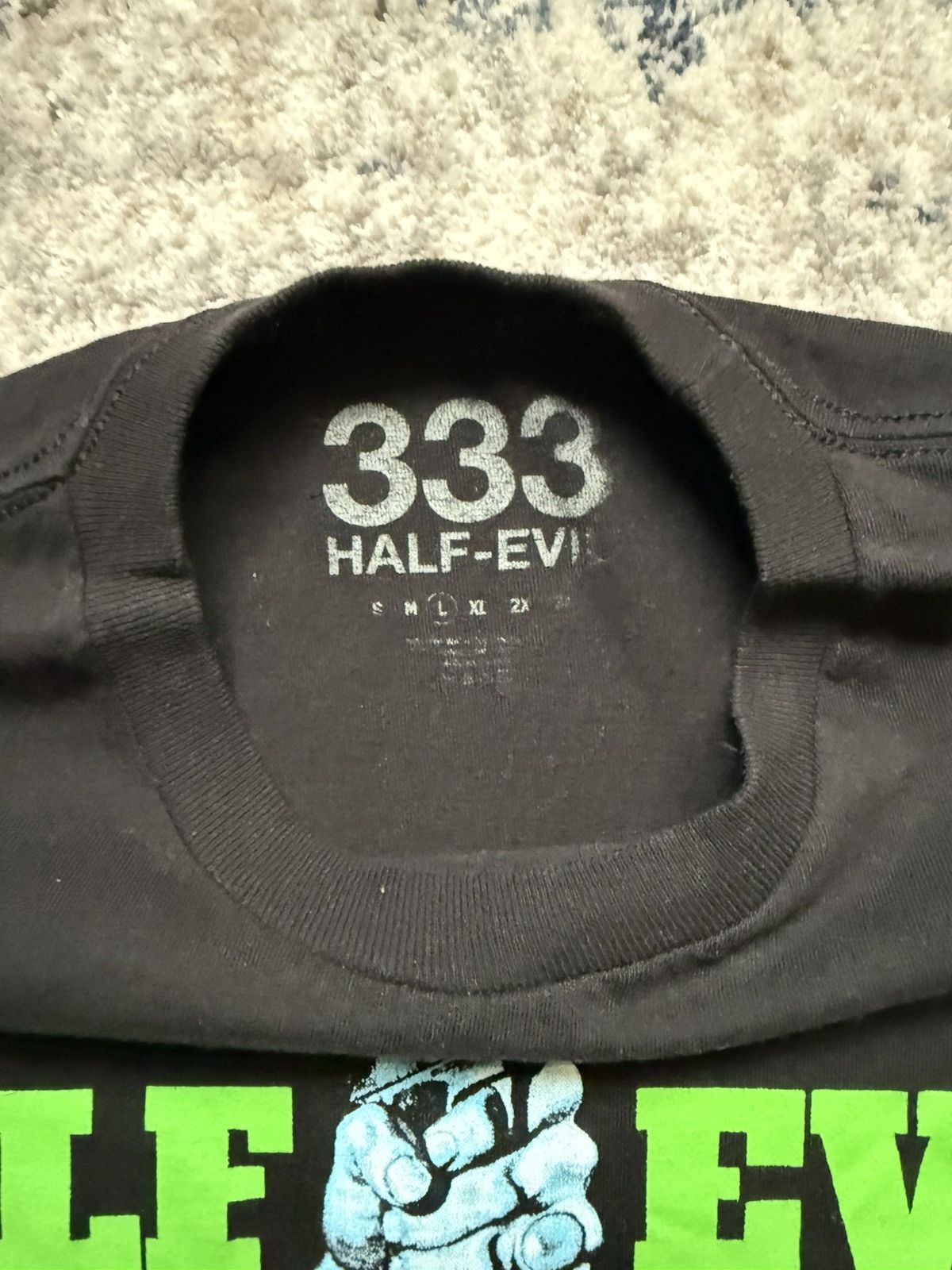 Half Evil Half Evil "YOU BREAK IN, WE SHOOT BACK" Size US L / EU 52-54 / 3 - 3 Thumbnail