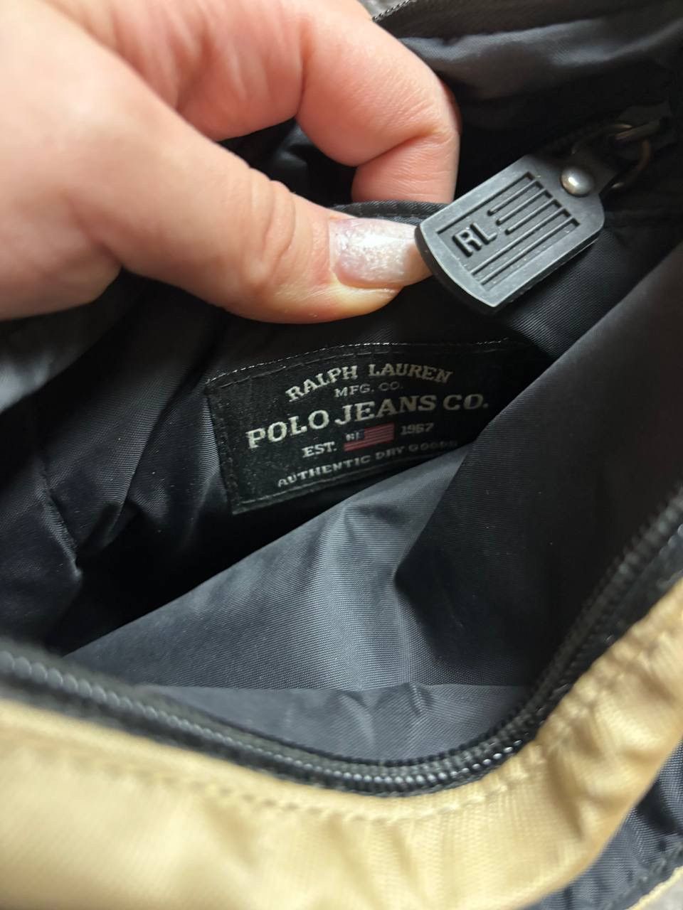 Polo Ralph Lauren × Vintage Vintage Y2K Polo Jeans Ralph Lauren Logo Shoulder Bag Size ONE SIZE - 7 Thumbnail
