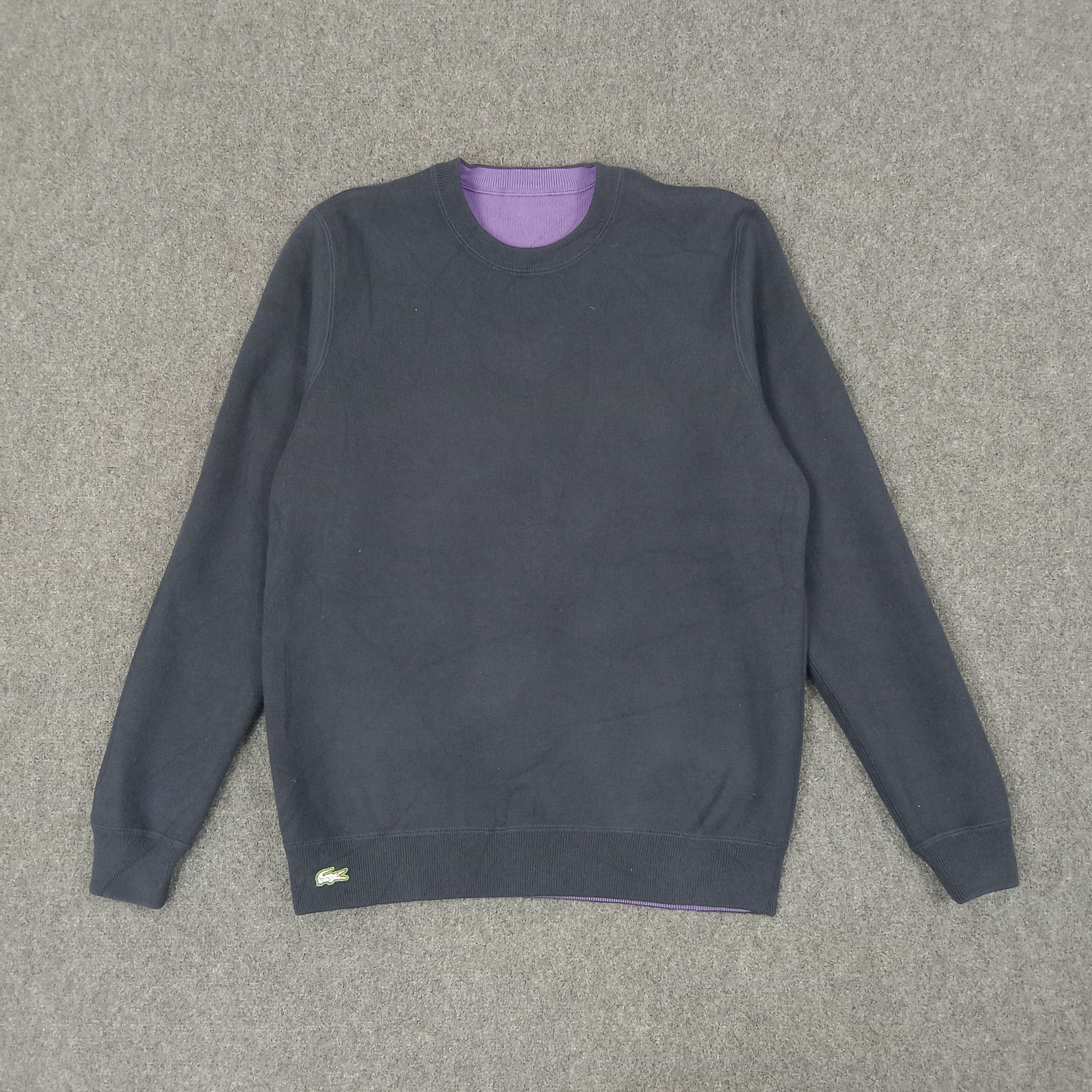 Lacoste × Vintage Lacoste Italian Brand Reversible Sweatshirts Size US M / EU 48-50 / 2 - 1 Thumbnail
