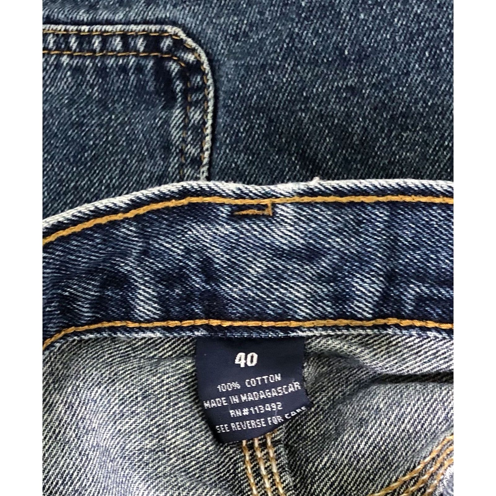 Vintage rk brand Carpenter Denim Shorts 40 Blue Jeans Mid Rise Cotton 5 Pocket Carpenter Denim Shorts 40 Blue Jeans Mid Rise Cotton 5 Pocket Mens Regular Blue Size US 38 / EU 54 - 3 Thumbnail
