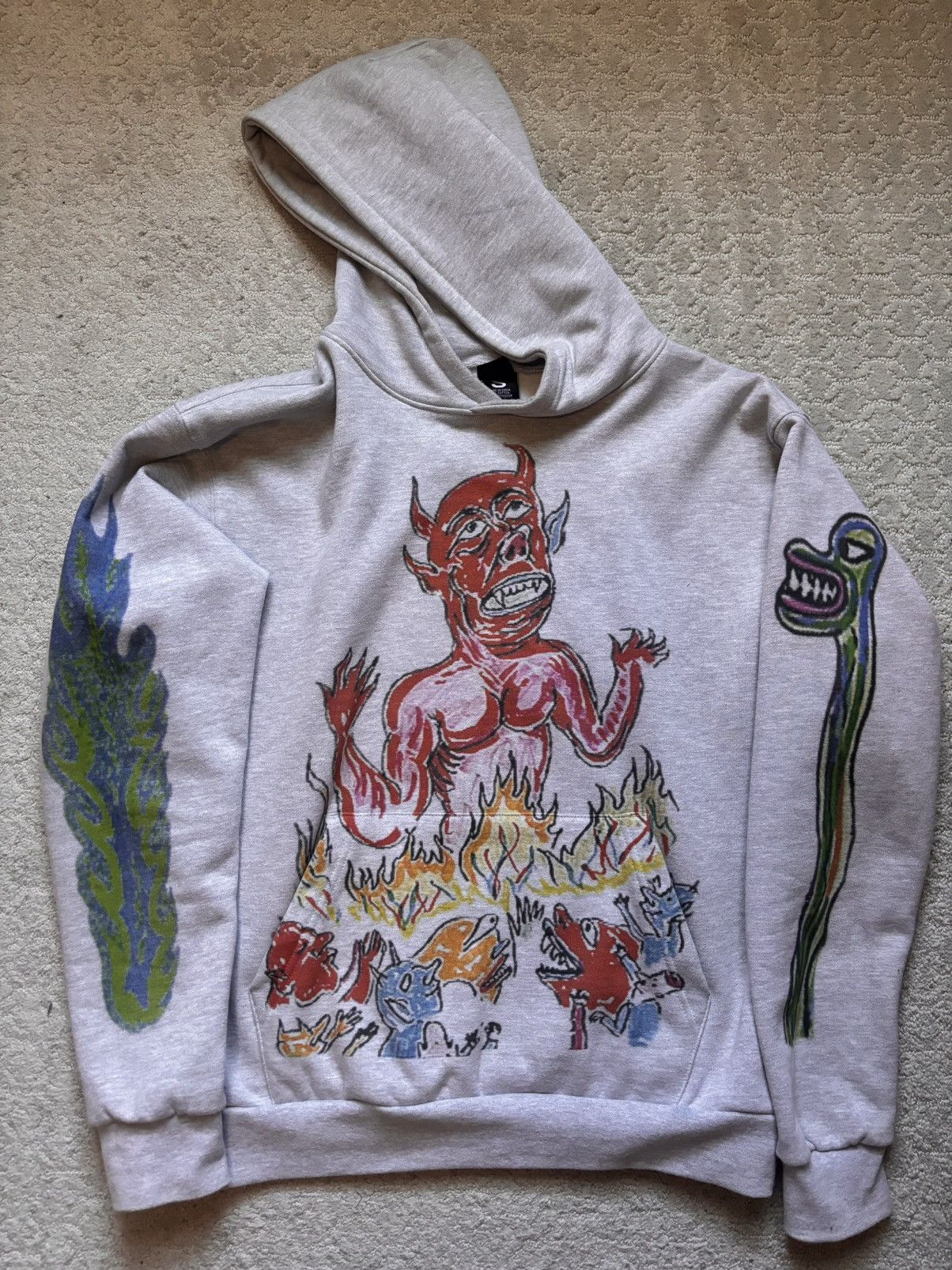 Other Graphic hellraiser hoodie Size US S / EU 44-46 / 1 - 1 Thumbnail