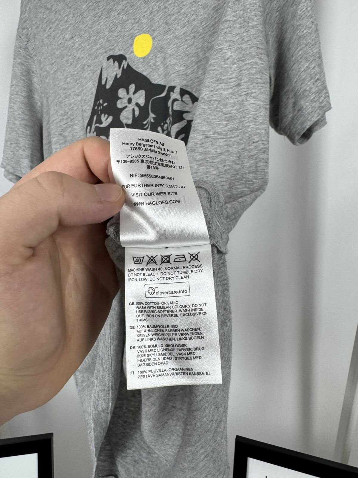 Haglofs Haglöfs Graphic Grey Tee M Size Size US M / EU 48-50 / 2 - 8 Thumbnail