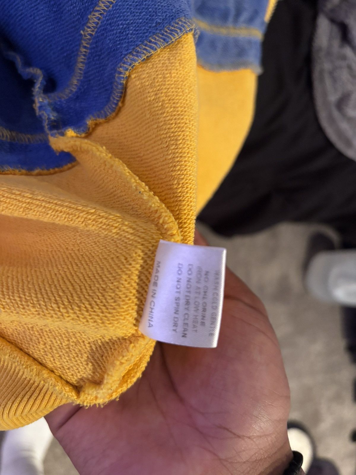 Vale Vale Forever Bighorn Zip Up Hoodie 'Yellow' Size US XL / EU 56 / 4 - 5 Thumbnail