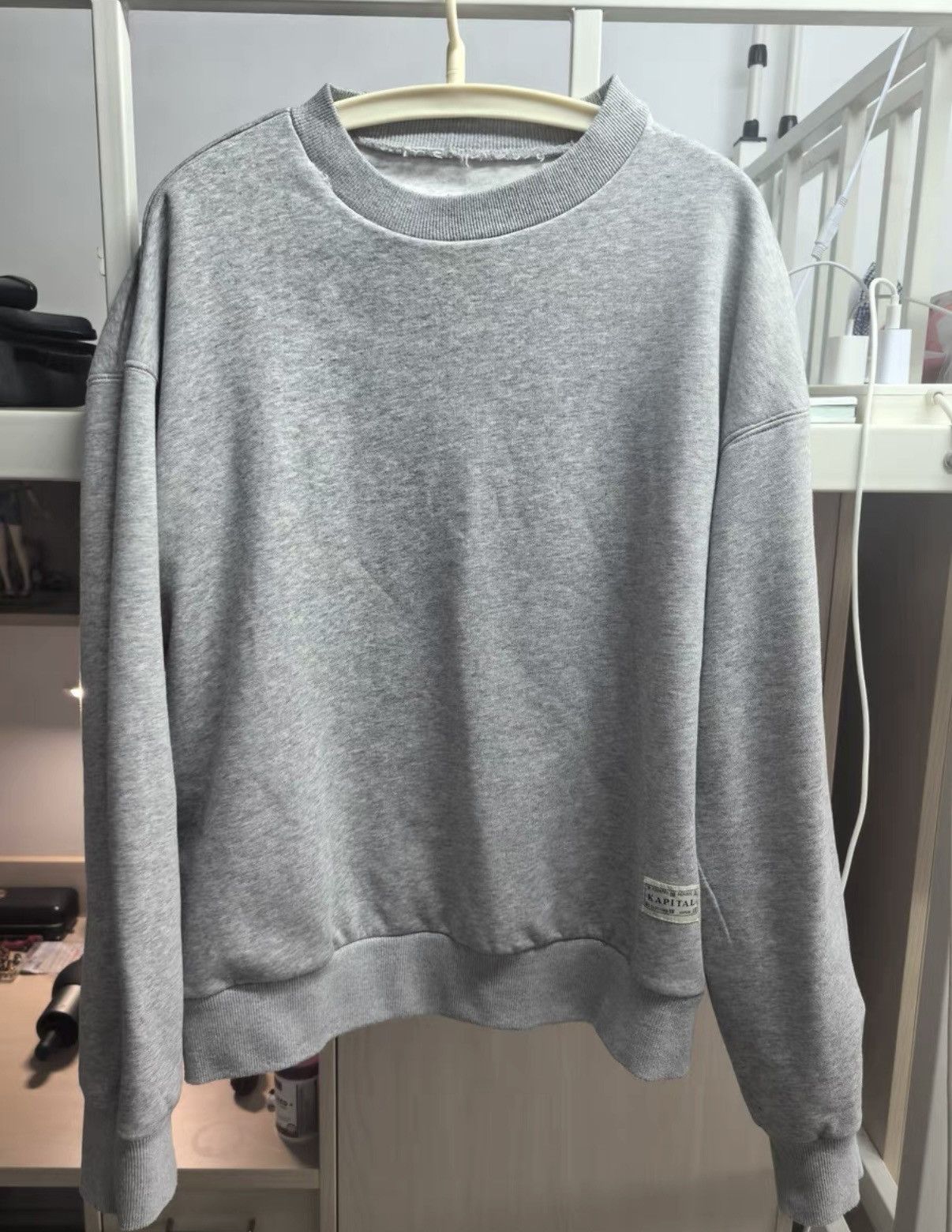Kapital Kapital Japanese-Made Smiley Face Distressed Sleeve Hoodie Size US M / EU 48-50 / 2 - 8 Thumbnail