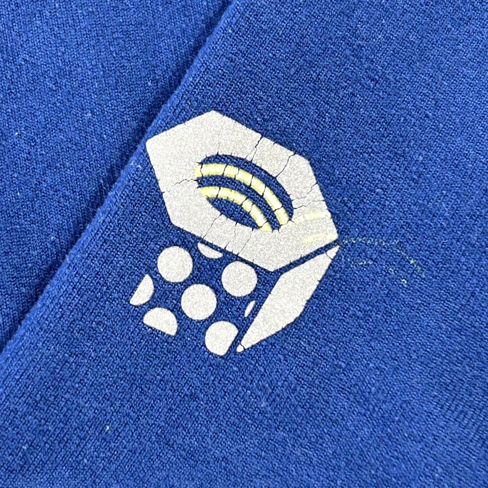 Mountain Hardwear Mountain Hardwear Pullover Mens XL Blue 1/4 Zip Long Sleeve Hiking Performance Size US XL / EU 56 / 4 - 4 Thumbnail