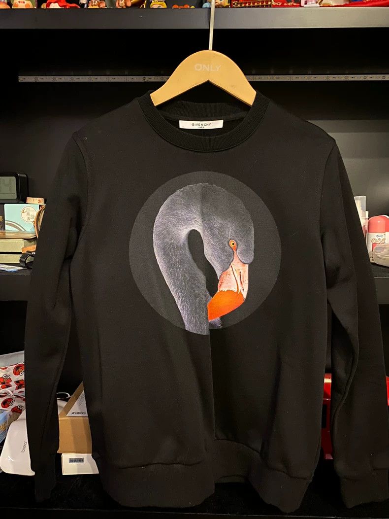 Givenchy Givenchy Black swan pattern long sleeve hoodie Size US XS / EU 42 / 0 - 1 Thumbnail
