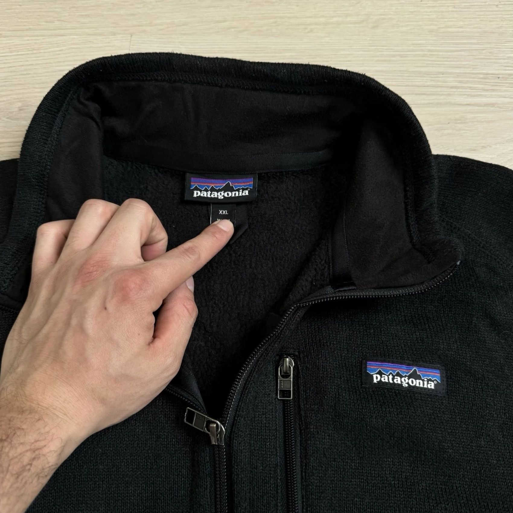 Patagonia Patagonia Better Sweater Jacket Mens 2XL Black Fleece Full Zip Hiking Walking Windbreaker Size US XXL / EU 58 / 5 - 4 Thumbnail