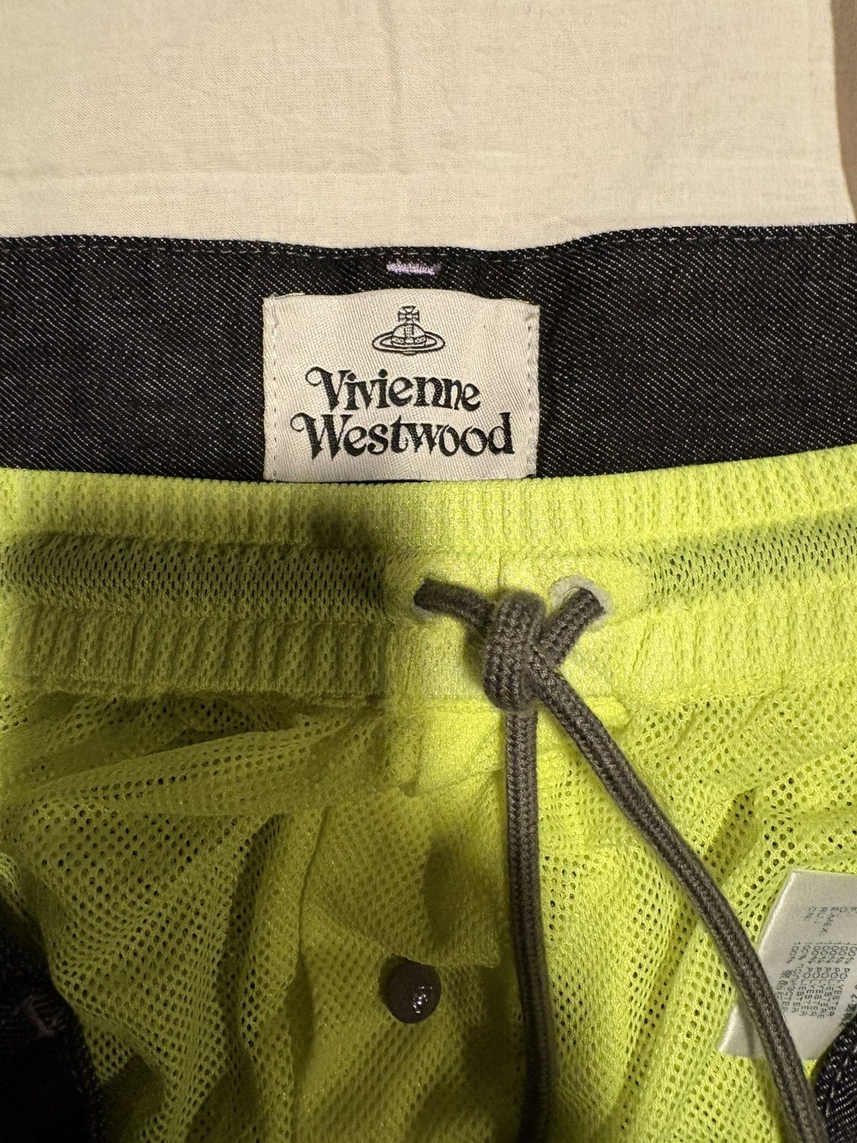 Vivienne Westwood Vivienne Westwood Wreck demin pants with shorts underneath. Size US 33 - 8 Thumbnail