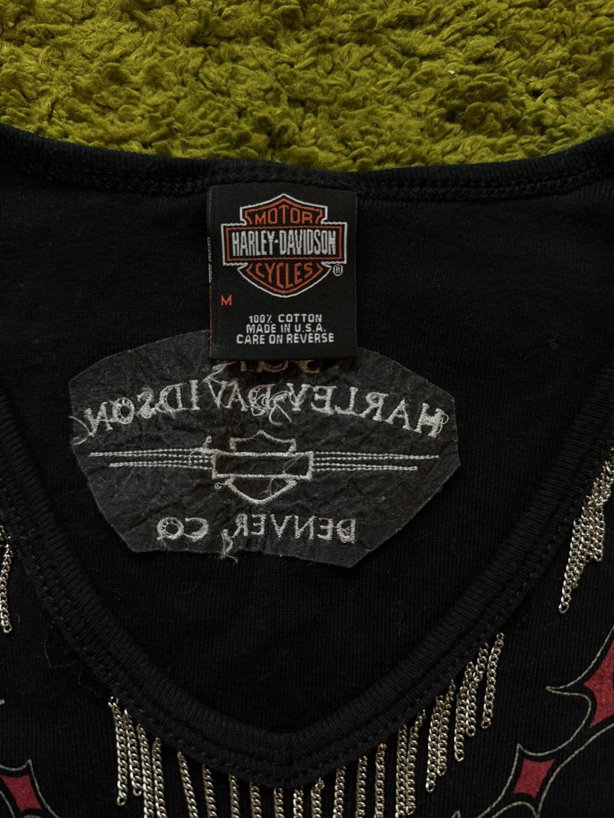 Harley Davidson 🇺🇸 Harley Davidson 2000s vintage made in USA longsleeve Y2K Size M / US 6-8 / IT 42-44 - 5 Thumbnail