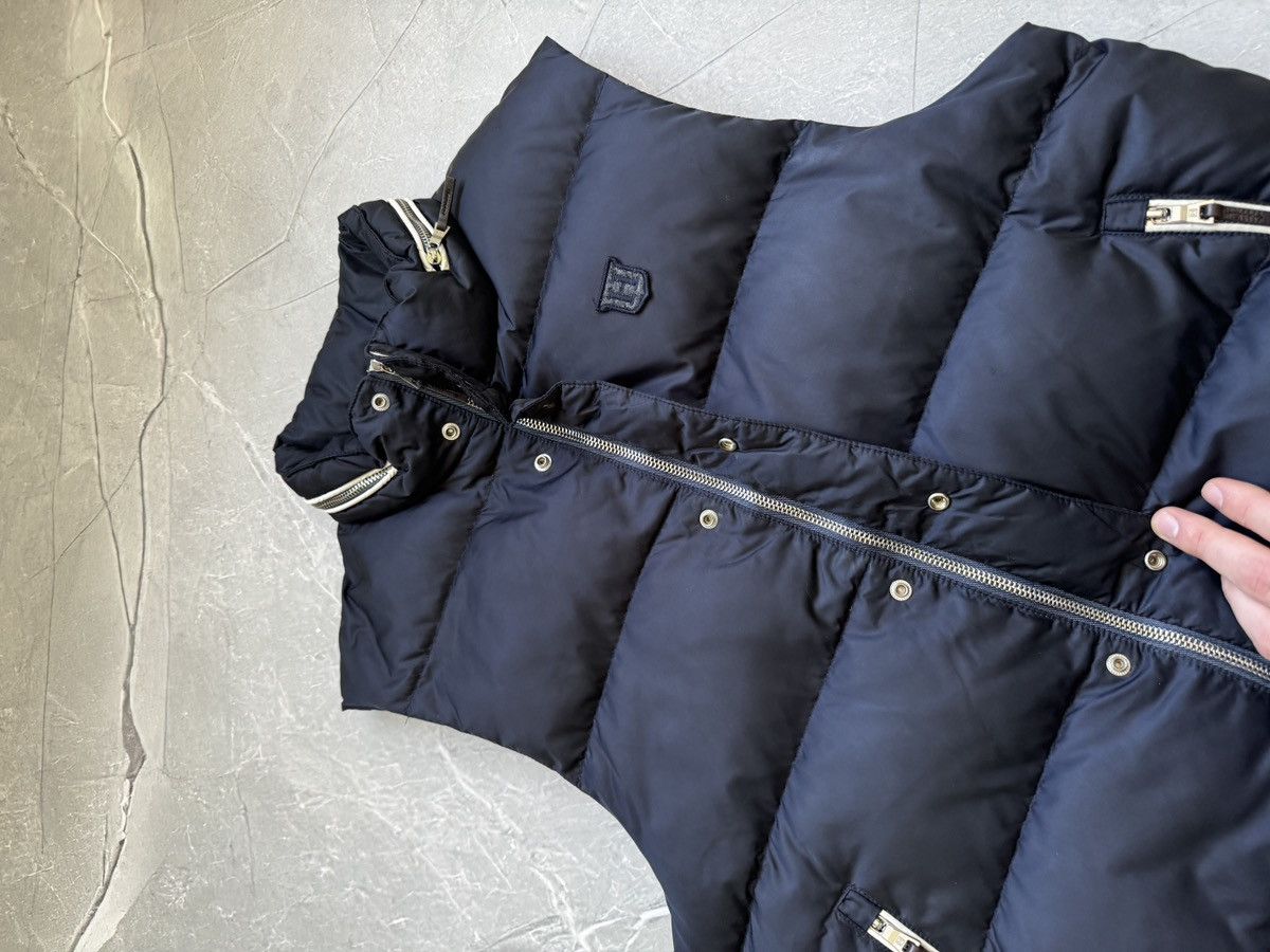Hackett Hackett London Nylon Down Puffer Vest Navy Inner Hood Size US M / EU 48-50 / 2 - 9 Thumbnail