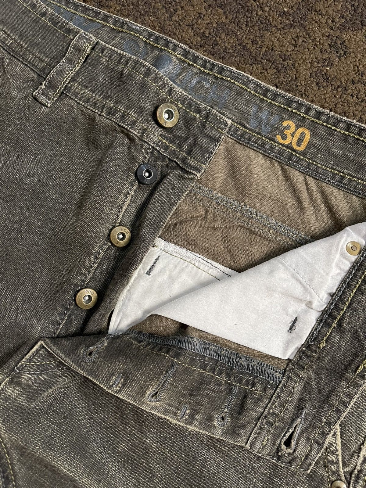 FCUK FRENCH CONNECTION FCUK Denim Size US 33 - 3 Thumbnail