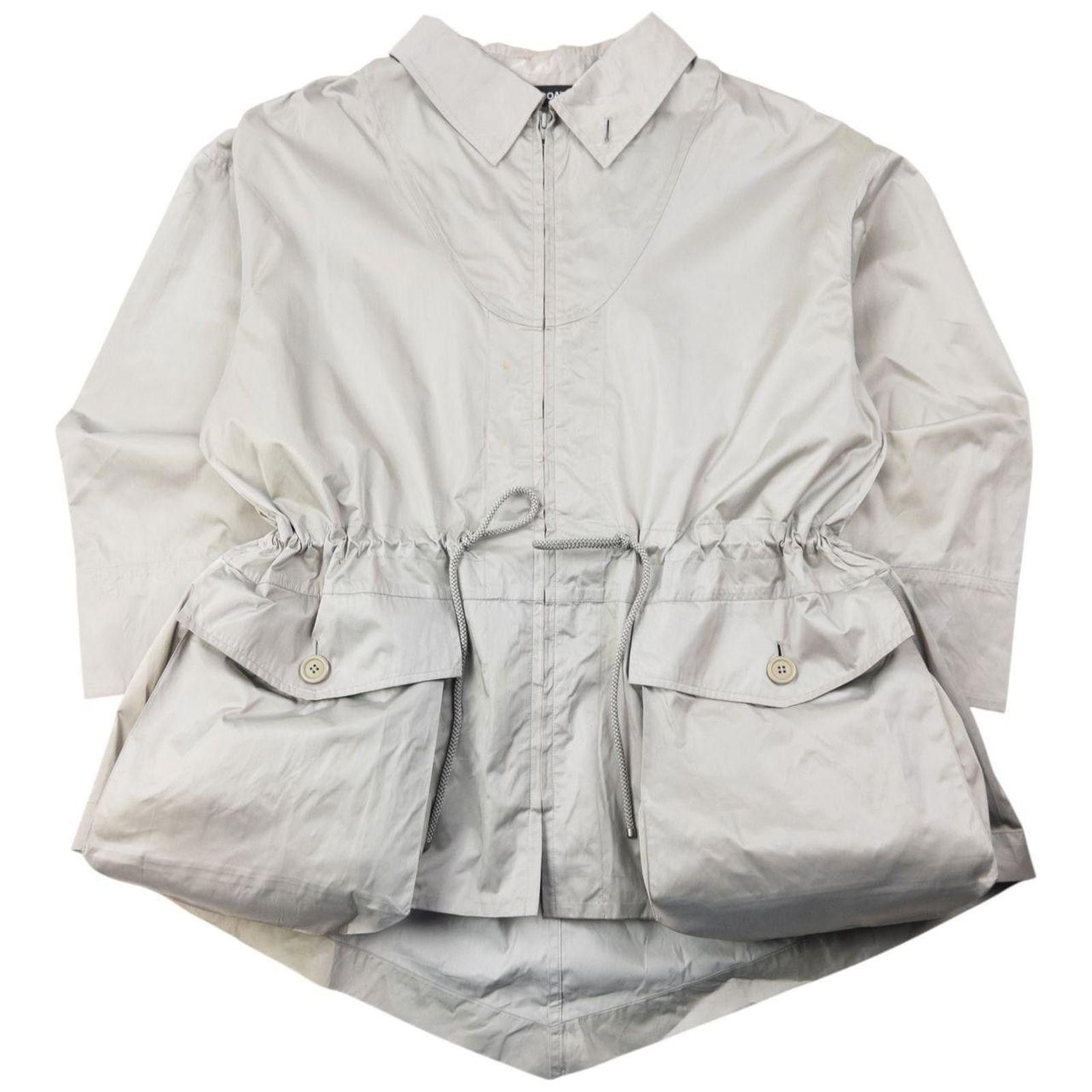 Issey Miyake Vintage 90s Issey Miyake Windcoat Zip Up Rain Jacket Size L Size US L / EU 52-54 / 3 - 1 Thumbnail