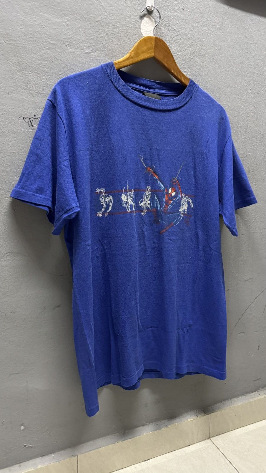 Changes × Vintage Vintage Spiderman Size US L / EU 52-54 / 3 - 3 Thumbnail
