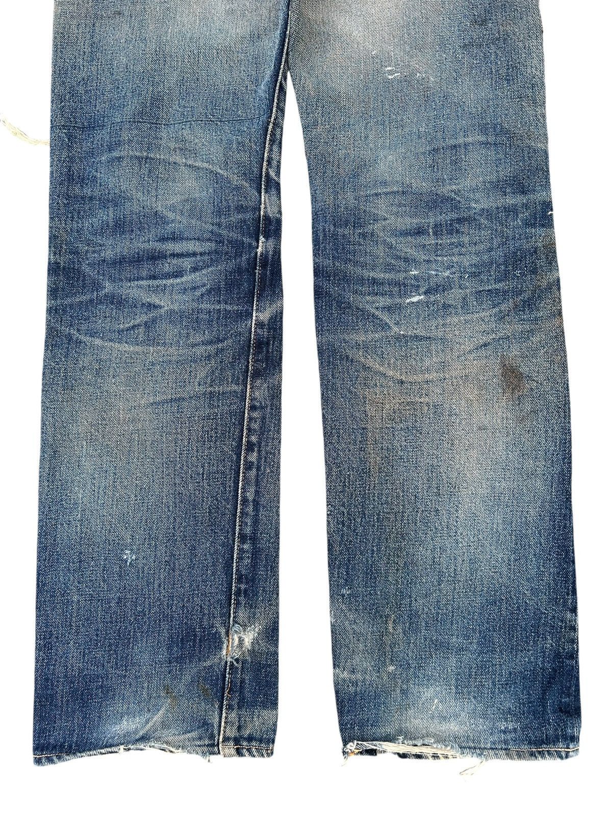 Kapital Thrashed Vintage Denime Selvedge Denim Jeans Size US 30 / EU 46 - 17 Thumbnail