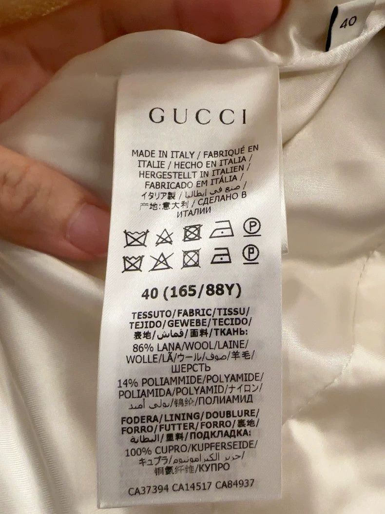 Gucci Gucci Wool jacket 2503-Nextarrow Size S / US 4 / IT 40 - 9 Thumbnail