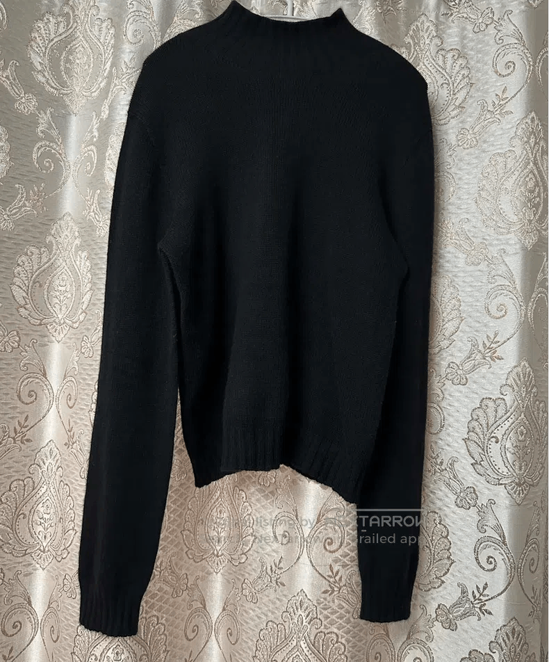 The Row The Row Black Pullover Cashmere Sweater Size S / US 4 / IT 40 - 3 Thumbnail